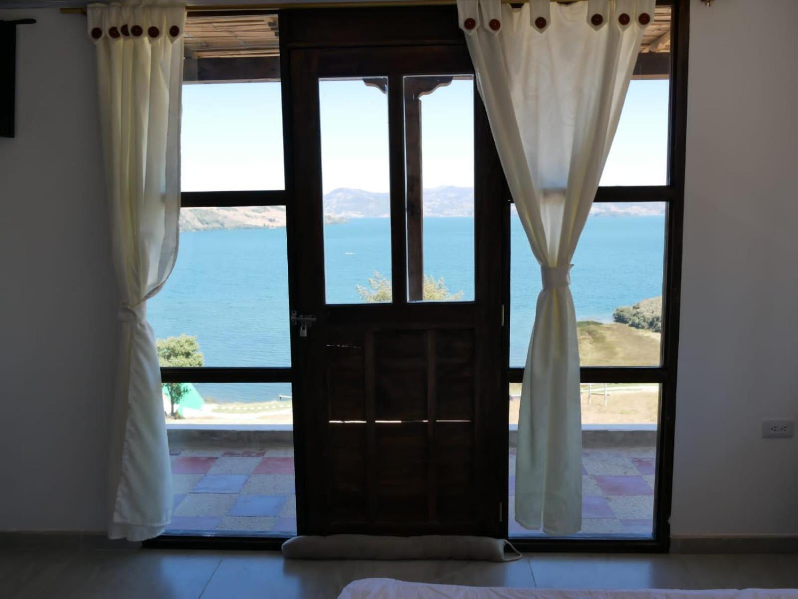 Hotel Tota Eliseo Playa Blanca Lago De Tota Extérieur photo