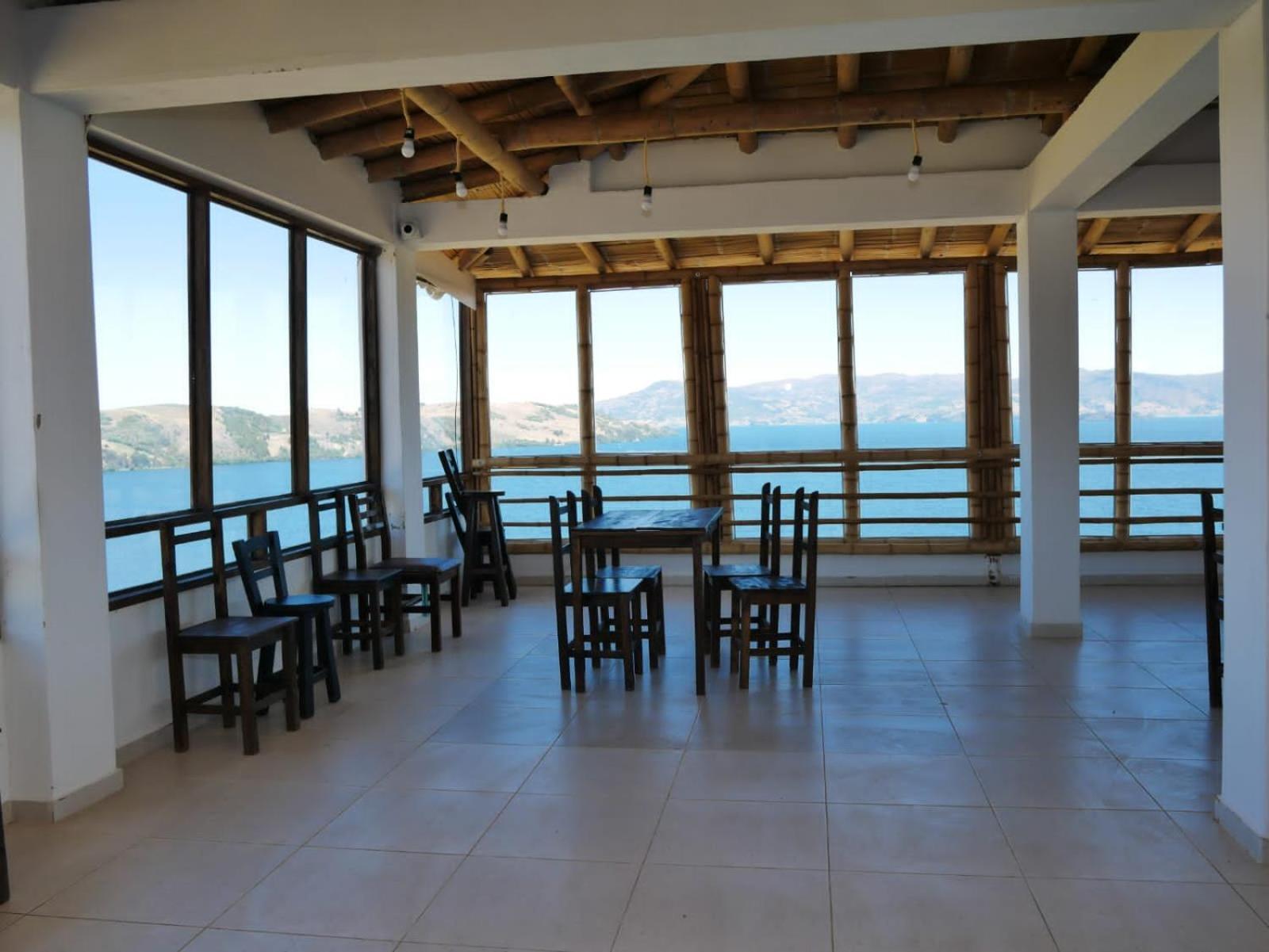 Hotel Tota Eliseo Playa Blanca Lago De Tota Extérieur photo