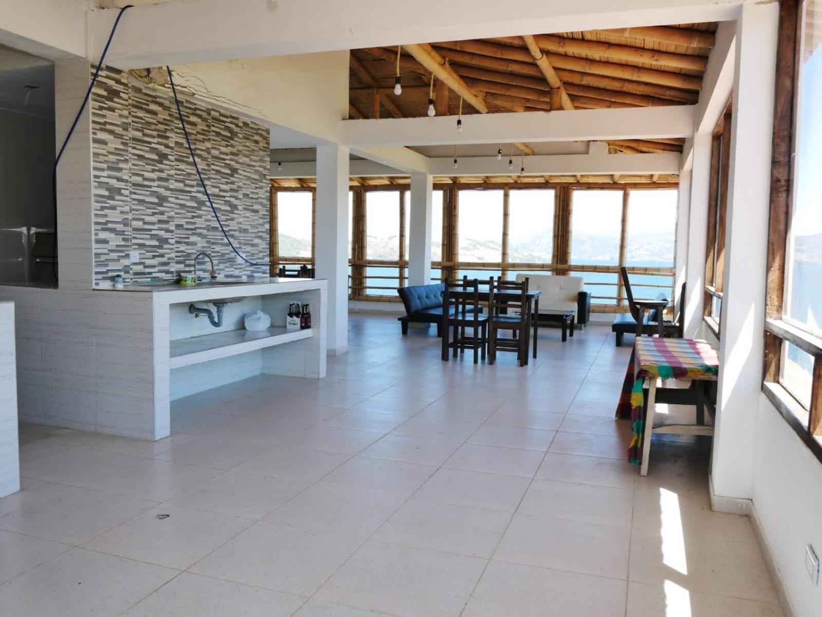 Hotel Tota Eliseo Playa Blanca Lago De Tota Extérieur photo
