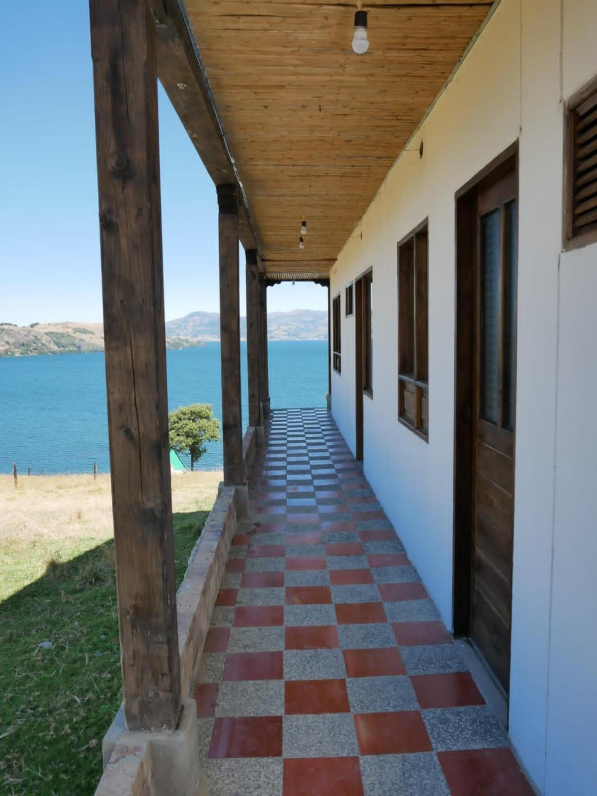 Hotel Tota Eliseo Playa Blanca Lago De Tota Extérieur photo