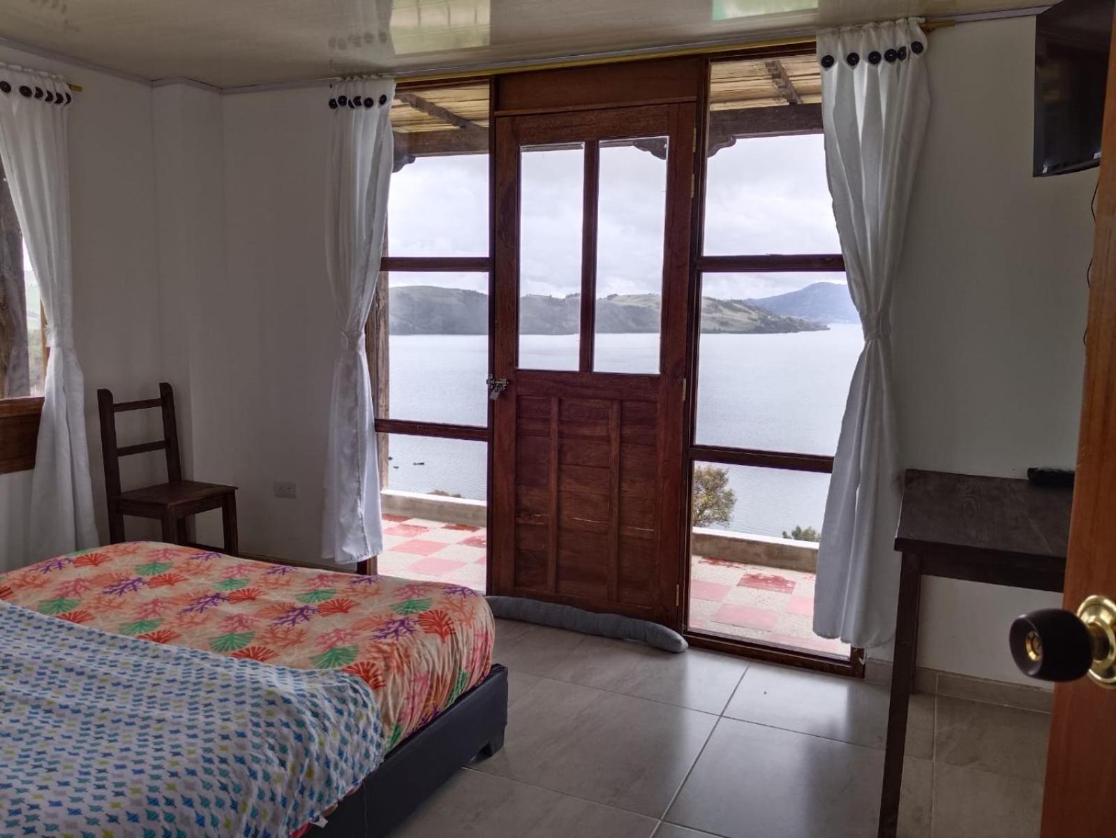 Hotel Tota Eliseo Playa Blanca Lago De Tota Extérieur photo
