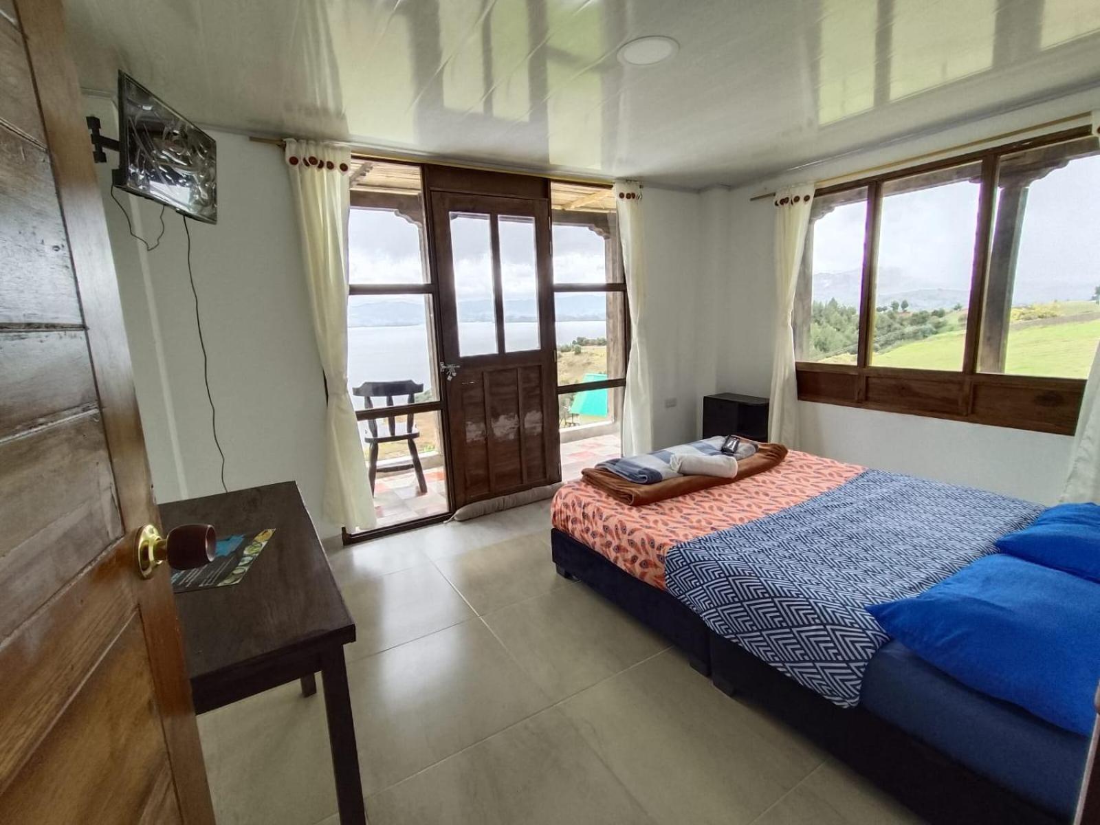 Hotel Tota Eliseo Playa Blanca Lago De Tota Extérieur photo