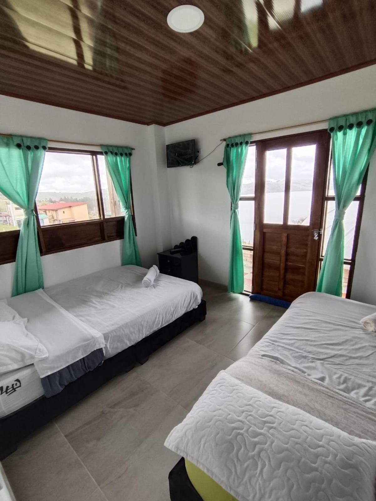 Hotel Tota Eliseo Playa Blanca Lago De Tota Extérieur photo